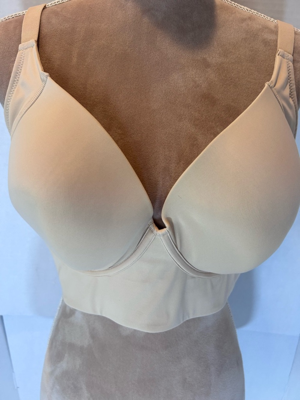 Seamless Nude Longline T-Shirt Bra